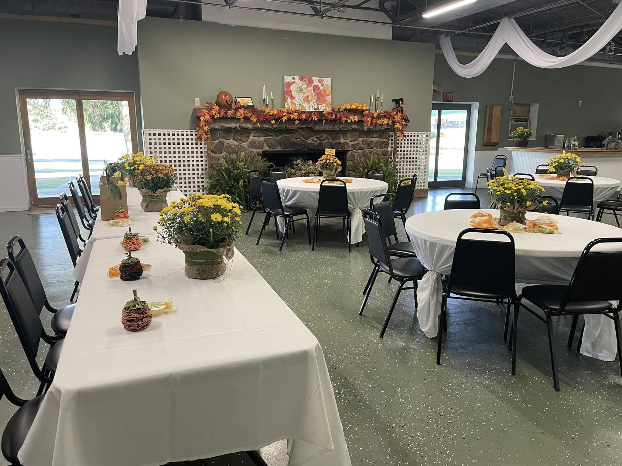 Fall party decor