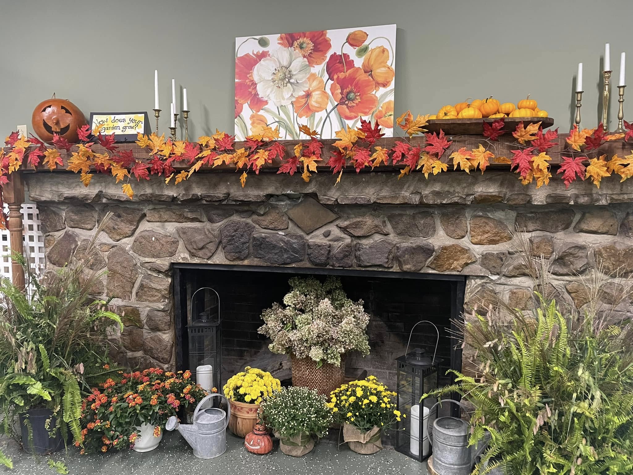 Fall party decor
