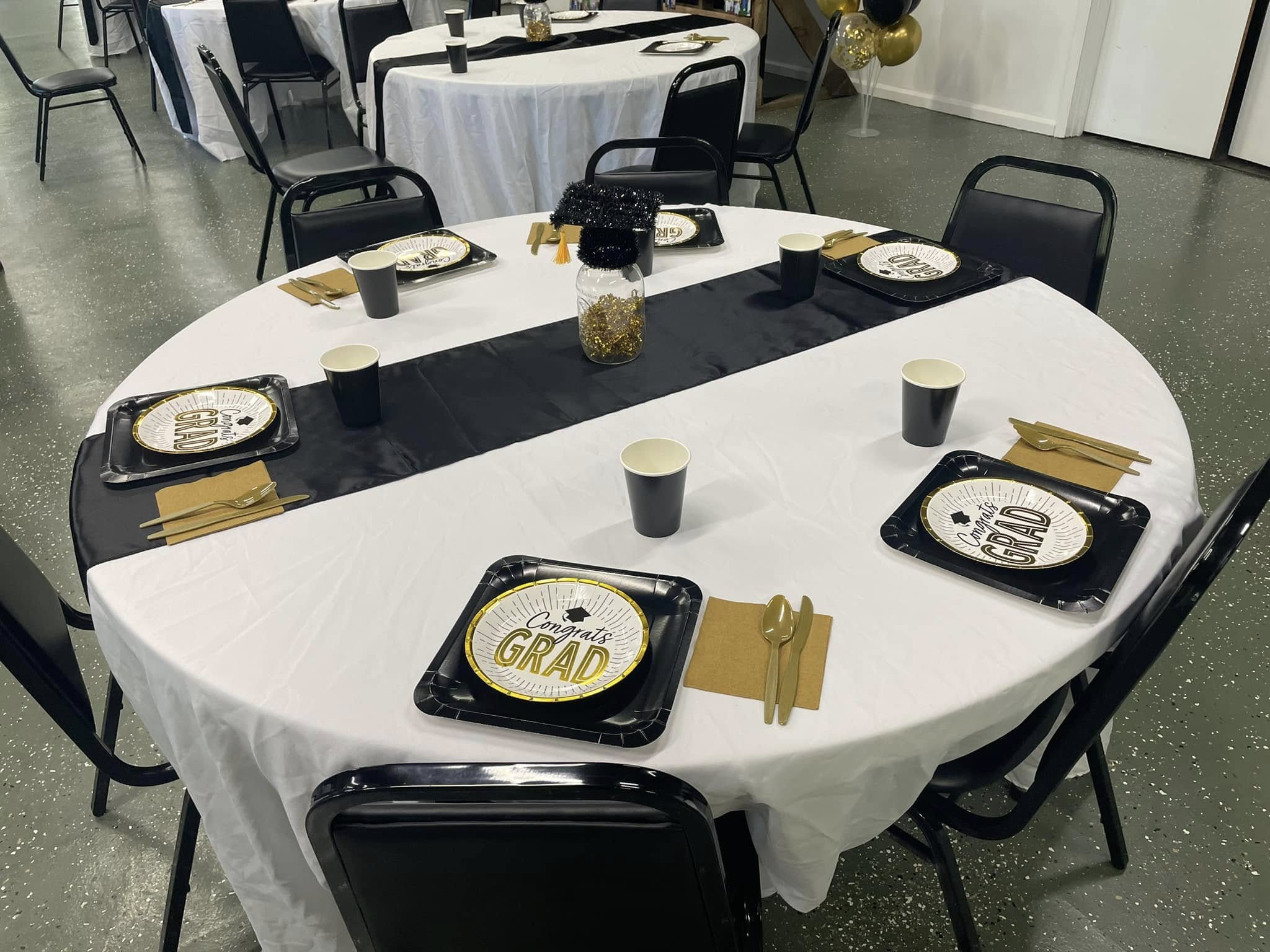 Graduation party decor